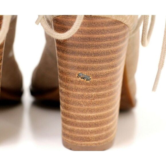 Lucky Brand Tan Heeled Sandals - Picture 7 of 12